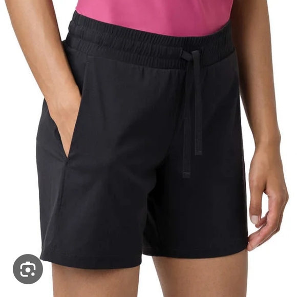 Tuff Athletics Pants - Tuff Athletics Black Athletic Shorts with Drawstring